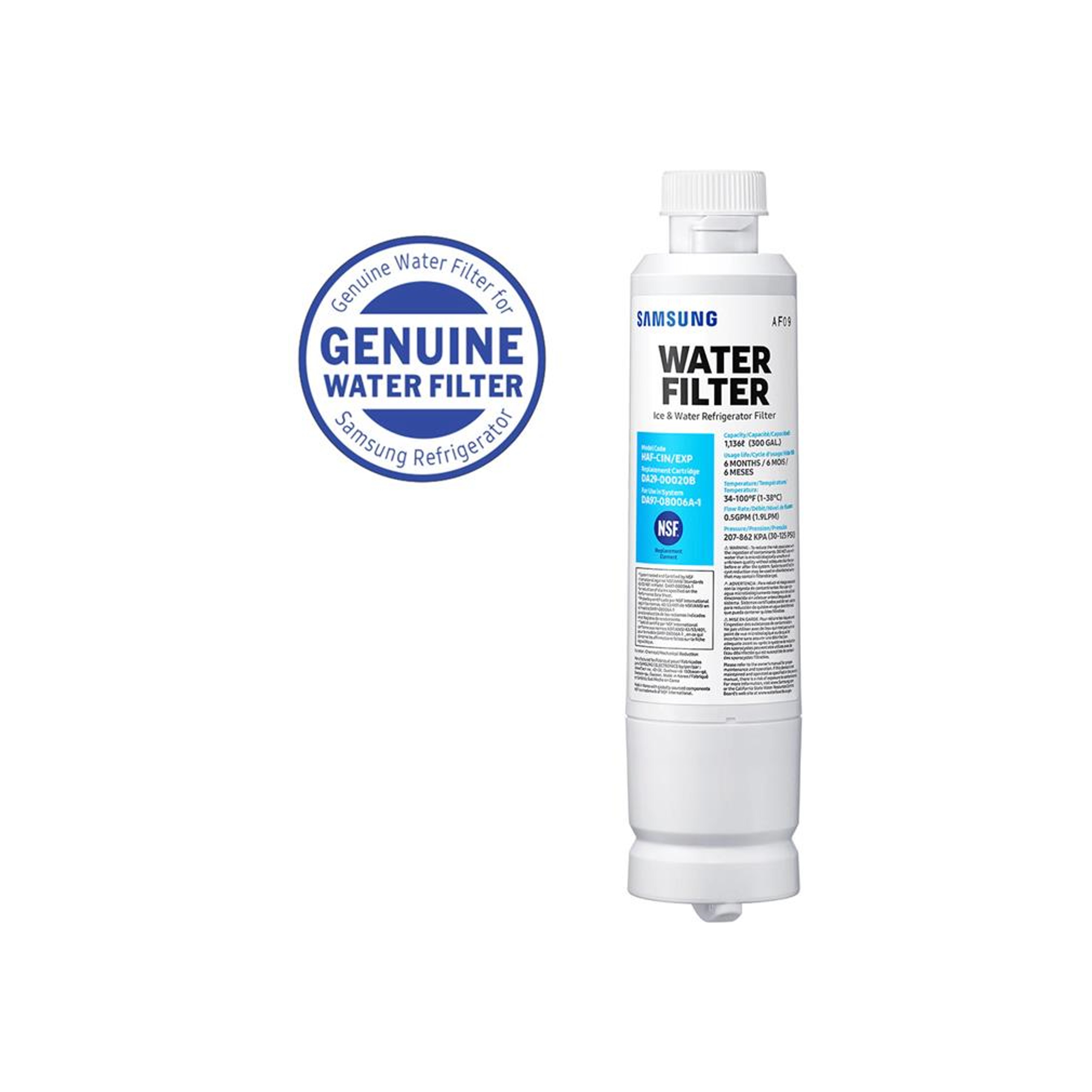 Water Filter for Samsung Fridge